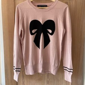 French Connection, Pullover Sweater, Bow design, NWOT, Size M